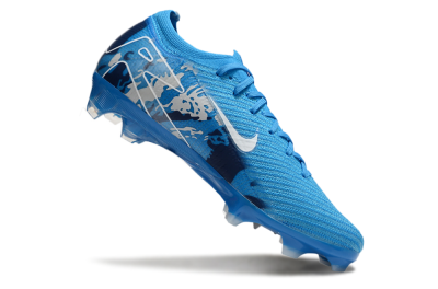 Men's Nike Air Zoom Mercurial Vapor 16 Elite FG Firm Ground Low-Tops Football Boots - Blue/White