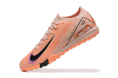Men's Nike Air Zoom Mercurial Vapor 16 Elite TF Artificial Turf Low-Tops Football Shoes - Pink/Purple/Black