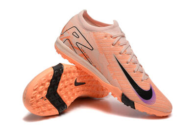 Men's Nike Air Zoom Mercurial Vapor 16 Elite TF Artificial Turf Low-Tops Football Shoes - Pink/Purple/Black