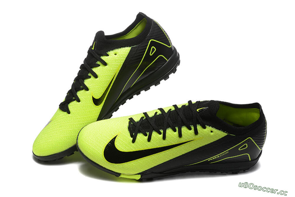 Men's Nike Air Zoom Mercurial Vapor 16 Elite TF Artificial Turf Low-Tops Football Shoes - Yellow/Black 6