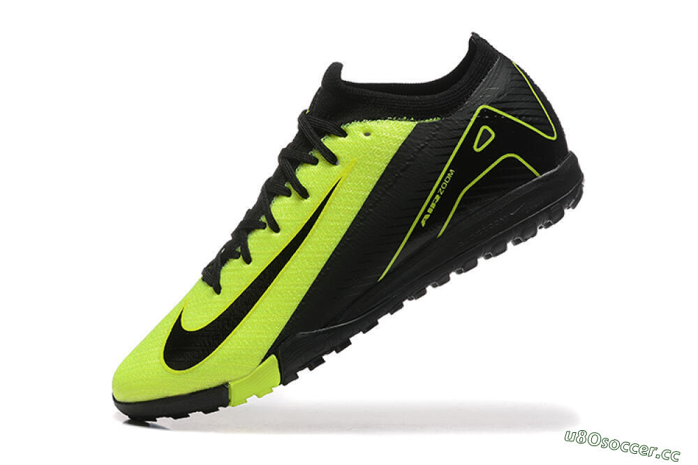 Men's Nike Air Zoom Mercurial Vapor 16 Elite TF Artificial Turf Low-Tops Football Shoes - Yellow/Black 8