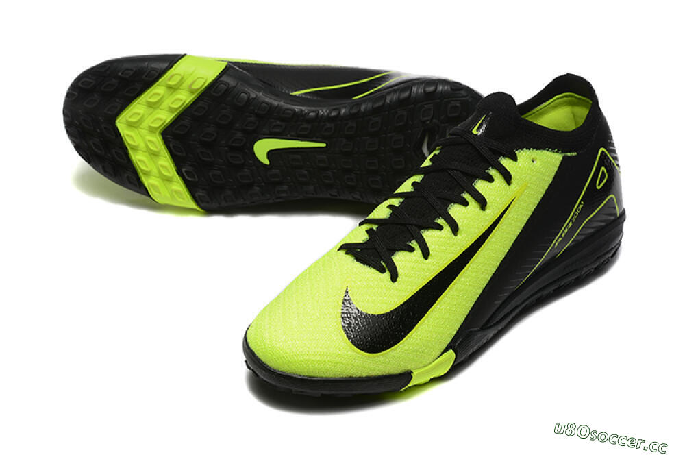 Men's Nike Air Zoom Mercurial Vapor 16 Elite TF Artificial Turf Low-Tops Football Shoes - Yellow/Black 3