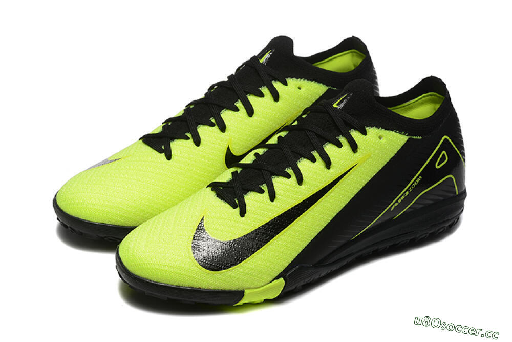 Men's Nike Air Zoom Mercurial Vapor 16 Elite TF Artificial Turf Low-Tops Football Shoes - Yellow/Black 5