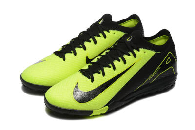 Men's Nike Air Zoom Mercurial Vapor 16 Elite TF Artificial Turf Low-Tops Football Shoes - Yellow/Black