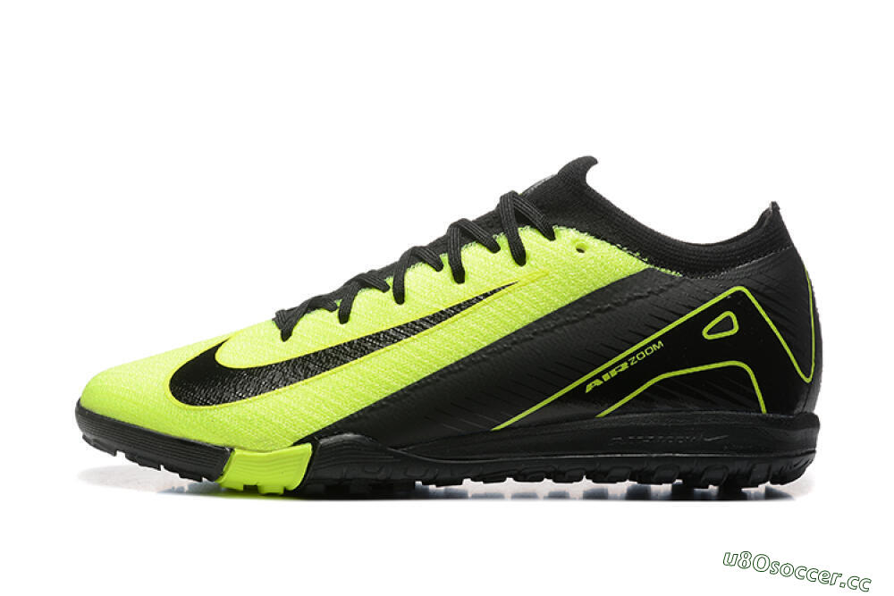 Men's Nike Air Zoom Mercurial Vapor 16 Elite TF Artificial Turf Low-Tops Football Shoes - Yellow/Black 0