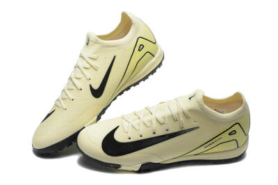 Unisex Nike Air Zoom Mercurial Vapor 16 Elite TF Artificial Turf Low-Tops Football Shoes - Beige/Black