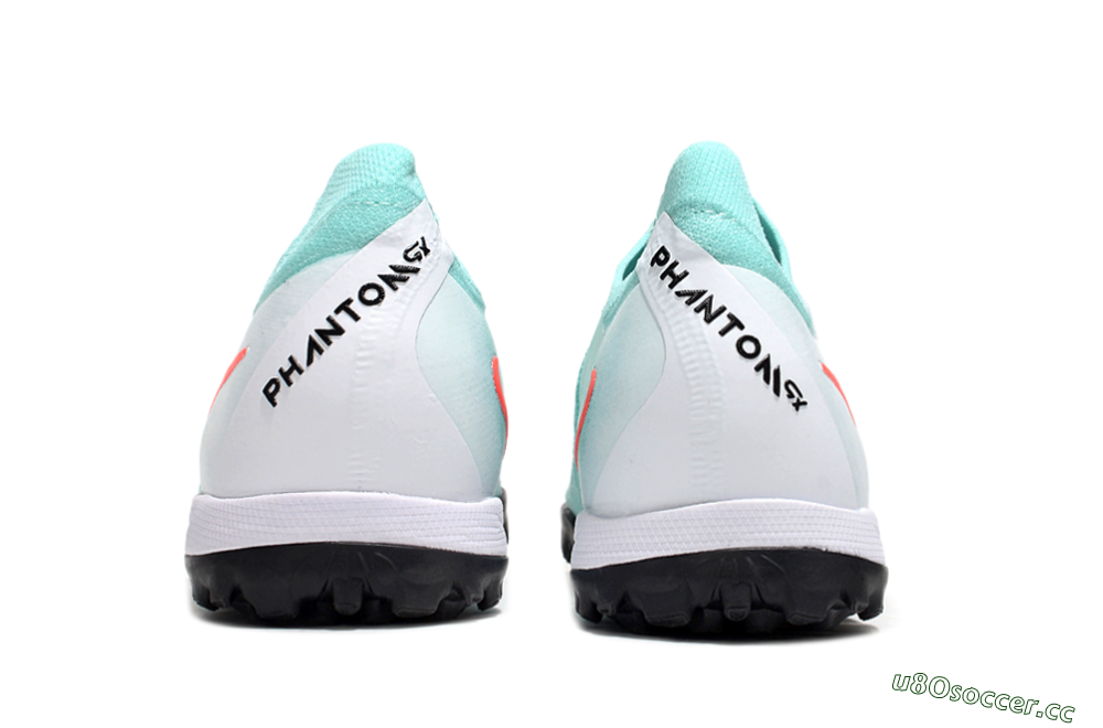 Unisex Nike Phantom Luna Elite TF Artificial Turf Low-Tops Football Shoes - Jade/Red/White 5