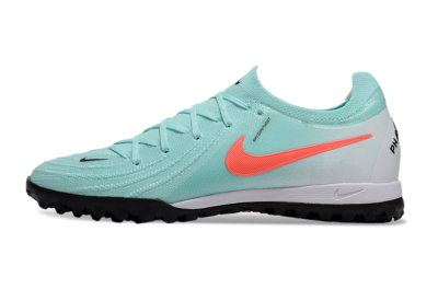 Unisex Nike Phantom Luna Elite TF Artificial Turf Low-Tops Football Shoes - Jade/Red/White