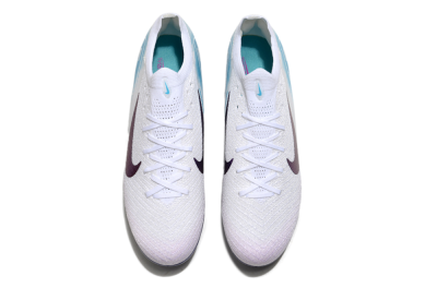 Men's Nike Air Zoom Mercurial Vapor 16 Elite SG Soft Ground Low-Tops Football Boots - White/Purple/Jade