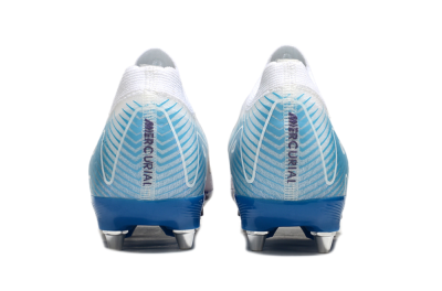 Men's Nike Air Zoom Mercurial Vapor 16 Elite SG Soft Ground Low-Tops Football Boots - White/Purple/Jade