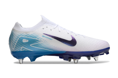 Men's Nike Air Zoom Mercurial Vapor 16 Elite SG Soft Ground Low-Tops Football Boots - White/Purple/Jade