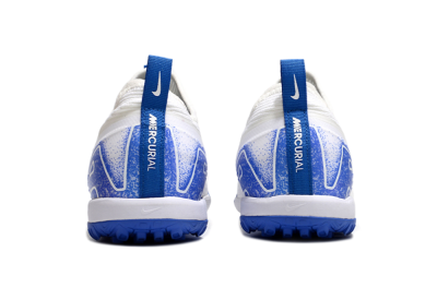 Unisex Nike Air Zoom Mercurial Vapor 16 Pro TF Artificial Turf Low-Tops Football Shoes - White/Blue