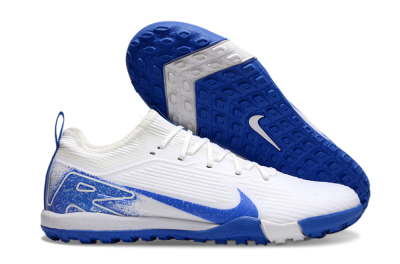 Unisex Nike Air Zoom Mercurial Vapor 16 Pro TF Artificial Turf Low-Tops Football Shoes - White/Blue