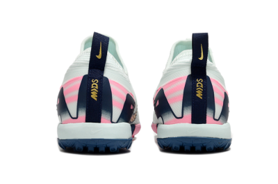 Unisex Nike Air Zoom Mercurial Vapor 16 Pro TF Artificial Turf Low-Tops Football Shoes - Jade/Yellow/Pink