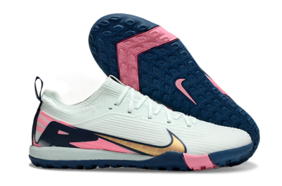 Unisex Nike Air Zoom Mercurial Vapor 16 Pro TF Artificial Turf Low-Tops Football Shoes - Jade/Yellow/Pink
