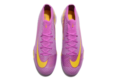 Unisex Nike Air Zoom Mercurial Vapor 16 Elite TF Artificial Turf Low-Tops Football Shoes - Purple/Yellow/White