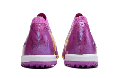 Unisex Nike Air Zoom Mercurial Vapor 16 Elite TF Artificial Turf Low-Tops Football Shoes - Purple/Yellow/White