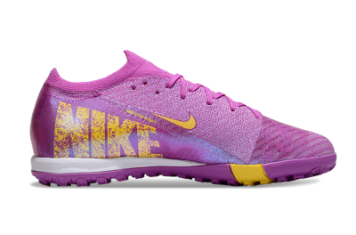 Unisex Nike Air Zoom Mercurial Vapor 16 Elite TF Artificial Turf Low-Tops Football Shoes - Purple/Yellow/White