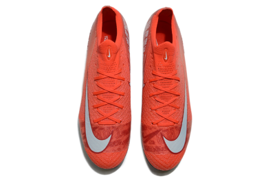 Unisex Nike Air Zoom Mercurial Vapor 16 Elite FG Firm Ground Low-Tops Football Boots - Red/White/Gold