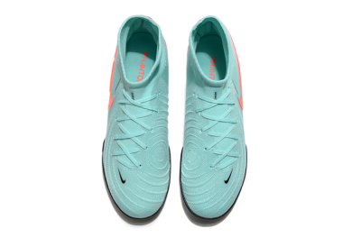 Unisex Nike Phantom Luna Elite TF Artificial Turf High-Tops Football Shoes - Jade/Red/White