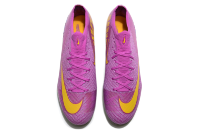Unisex Nike Air Zoom Mercurial Vapor 16 Elite FG Firm Ground Low-Tops Football Boots - Purple/Yellow/Gold