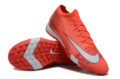 Unisex Nike Air Zoom Mercurial Vapor 16 Elite TF Artificial Turf Low-Tops Football Shoes - Red/White