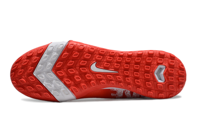 Unisex Nike Air Zoom Mercurial Vapor 16 Elite TF Artificial Turf Low-Tops Football Shoes - Red/White