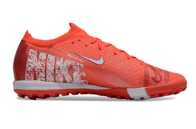 Unisex Nike Air Zoom Mercurial Vapor 16 Elite TF Artificial Turf Low-Tops Football Shoes - Red/White