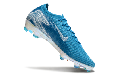 Unisex Nike Air Zoom Mercurial Vapor 16 Elite FG Firm Ground Low-Tops Football Boots - Blue/White/Gold