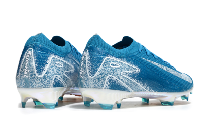 Unisex Nike Air Zoom Mercurial Vapor 16 Elite FG Firm Ground Low-Tops Football Boots - Blue/White/Gold