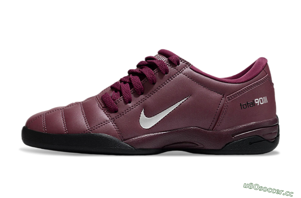 Men's Nike Total 90 II IC Indoor & Futsal Low-Tops Football Shoes - Red/Black/White 0
