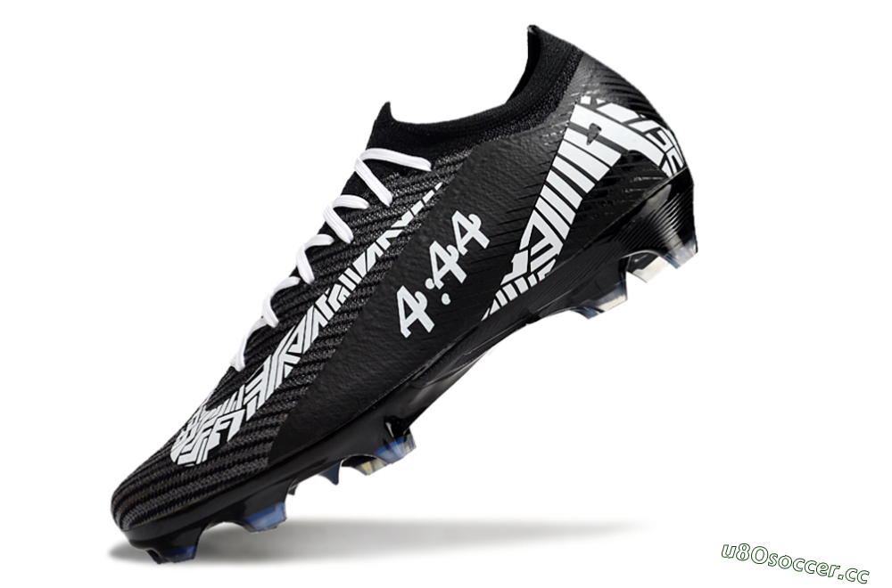 Men's Nike Air Zoom Mercurial Vapor 16 Elite FG Firm Ground Low-Tops Football Boots - Black/White/Blue 5