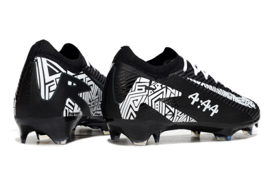 Men's Nike Air Zoom Mercurial Vapor 16 Elite FG Firm Ground Low-Tops Football Boots - Black/White/Blue