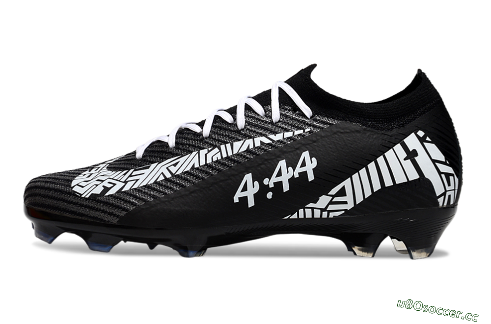 Men's Nike Air Zoom Mercurial Vapor 16 Elite FG Firm Ground Low-Tops Football Boots - Black/White/Blue 0