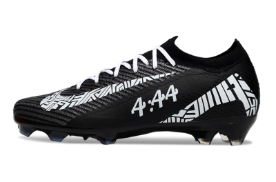 Men's Nike Air Zoom Mercurial Vapor 16 Elite FG Firm Ground Low-Tops Football Boots - Black/White/Blue