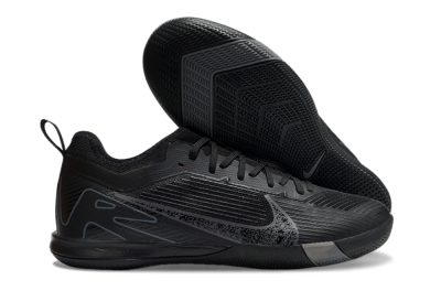 Men's Nike Air Zoom Mercurial Vapor 16 Pro IC Indoor & Futsal Low-Tops Football Shoes - Black/Grey/Blue
