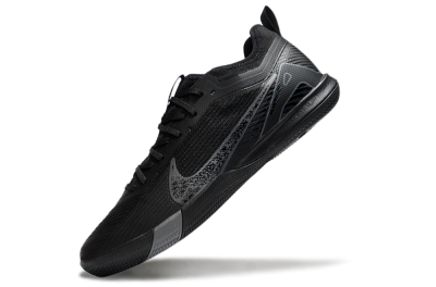 Men's Nike Air Zoom Mercurial Vapor 16 Pro IC Indoor & Futsal Low-Tops Football Shoes - Black/Grey/Blue