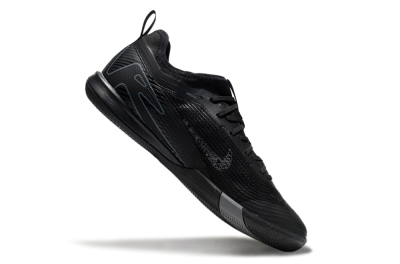 Men's Nike Air Zoom Mercurial Vapor 16 Pro IC Indoor & Futsal Low-Tops Football Shoes - Black/Grey/Blue
