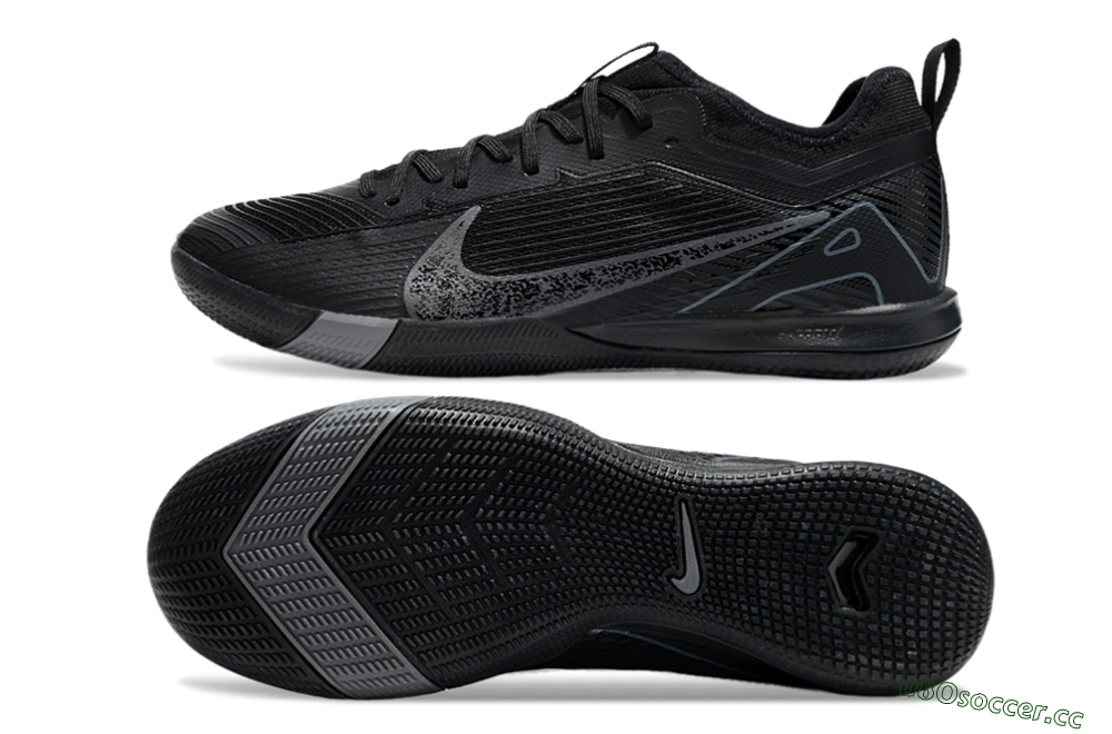 Men's Nike Air Zoom Mercurial Vapor 16 Pro IC Indoor & Futsal Low-Tops Football Shoes - Black/Grey/Blue 1