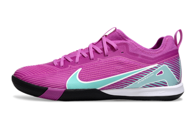 Unisex Nike Air Zoom Mercurial Vapor 16 Pro IC Indoor & Futsal Low-Tops Football Shoes - Purple/Jade/White