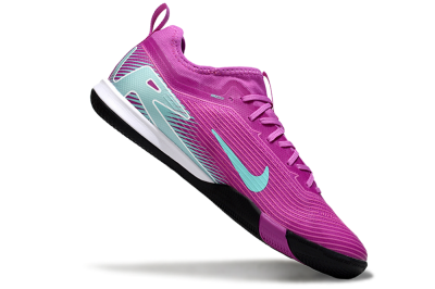 Unisex Nike Air Zoom Mercurial Vapor 16 Pro IC Indoor & Futsal Low-Tops Football Shoes - Purple/Jade/White
