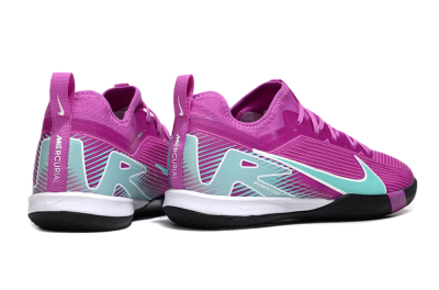 Unisex Nike Air Zoom Mercurial Vapor 16 Pro IC Indoor & Futsal Low-Tops Football Shoes - Purple/Jade/White