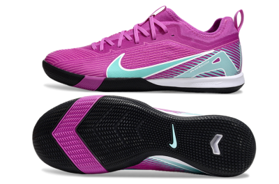 Unisex Nike Air Zoom Mercurial Vapor 16 Pro IC Indoor & Futsal Low-Tops Football Shoes - Purple/Jade/White