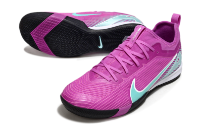 Unisex Nike Air Zoom Mercurial Vapor 16 Pro IC Indoor & Futsal Low-Tops Football Shoes - Purple/Jade/White