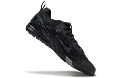 Unisex Nike Air Zoom Mercurial Vapor 16 Pro TF Artificial Turf Low-Tops Football Shoes - Black/Grey/Blue