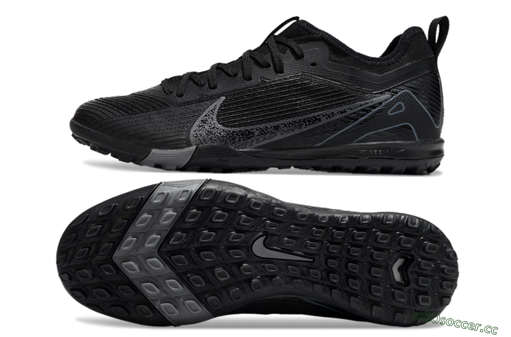 Unisex Nike Air Zoom Mercurial Vapor 16 Pro TF Artificial Turf Low-Tops Football Shoes - Black/Grey/Blue 1