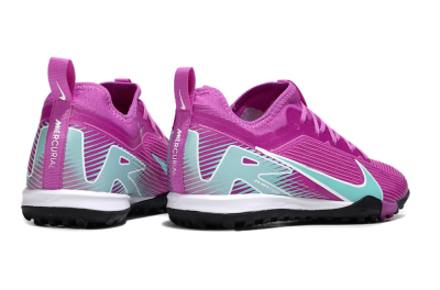 Unisex Nike Air Zoom Mercurial Vapor 16 Pro TF Artificial Turf Low-Tops Football Shoes - Purple/Jade/White