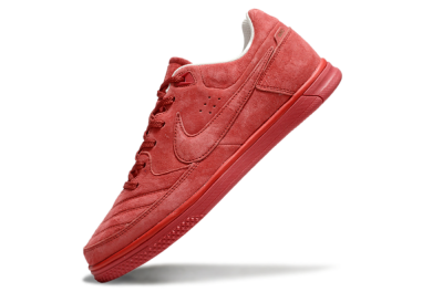 Men's Nike Street Gato IC Indoor & Futsal Low-Tops Football Shoes - Red/Red