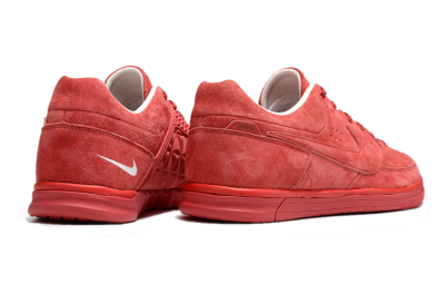 Men's Nike Street Gato IC Indoor & Futsal Low-Tops Football Shoes - Red/Red