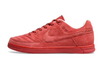 Men's Nike Street Gato IC Indoor & Futsal Low-Tops Football Shoes - Red/Red